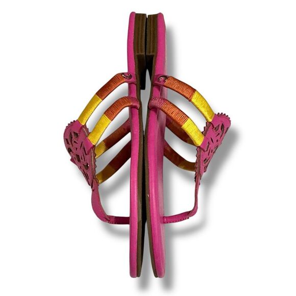 Circus by Sam Edelman Canyon Pink Slip On Thong Sandals Flip Flops - Picture 4 of 10